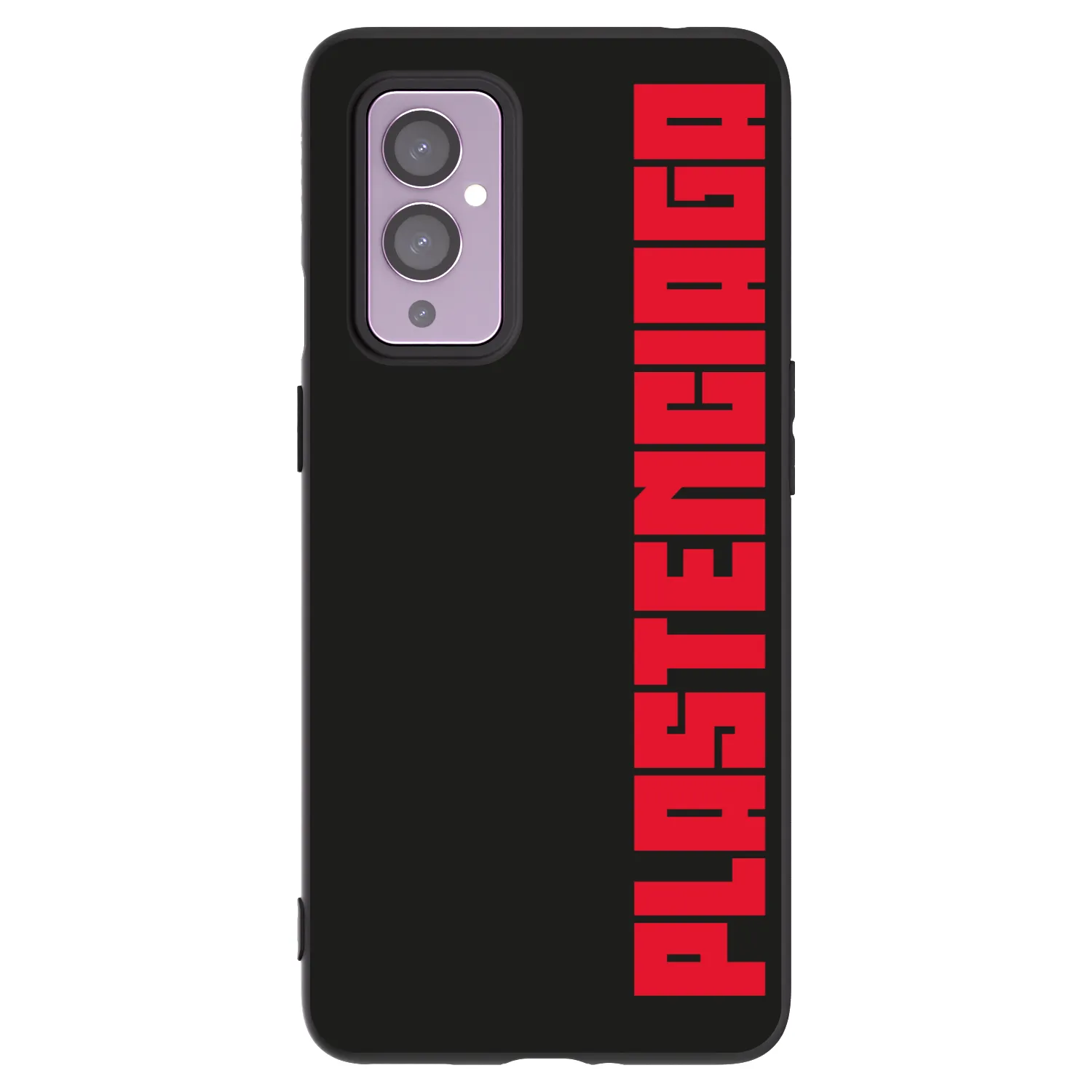 Picasee silikonski črni ovitek za OnePlus 9 - Plastenciaga