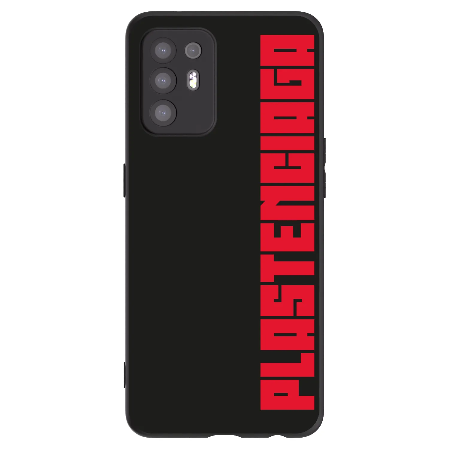 Picasee silikonski črni ovitek za OPPO A94 5G - Plastenciaga