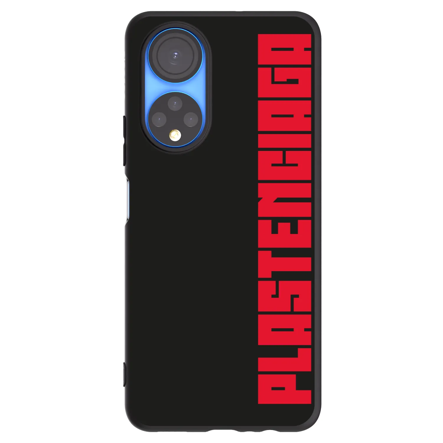 Picasee silikonski črni ovitek za Honor X7 - Plastenciaga