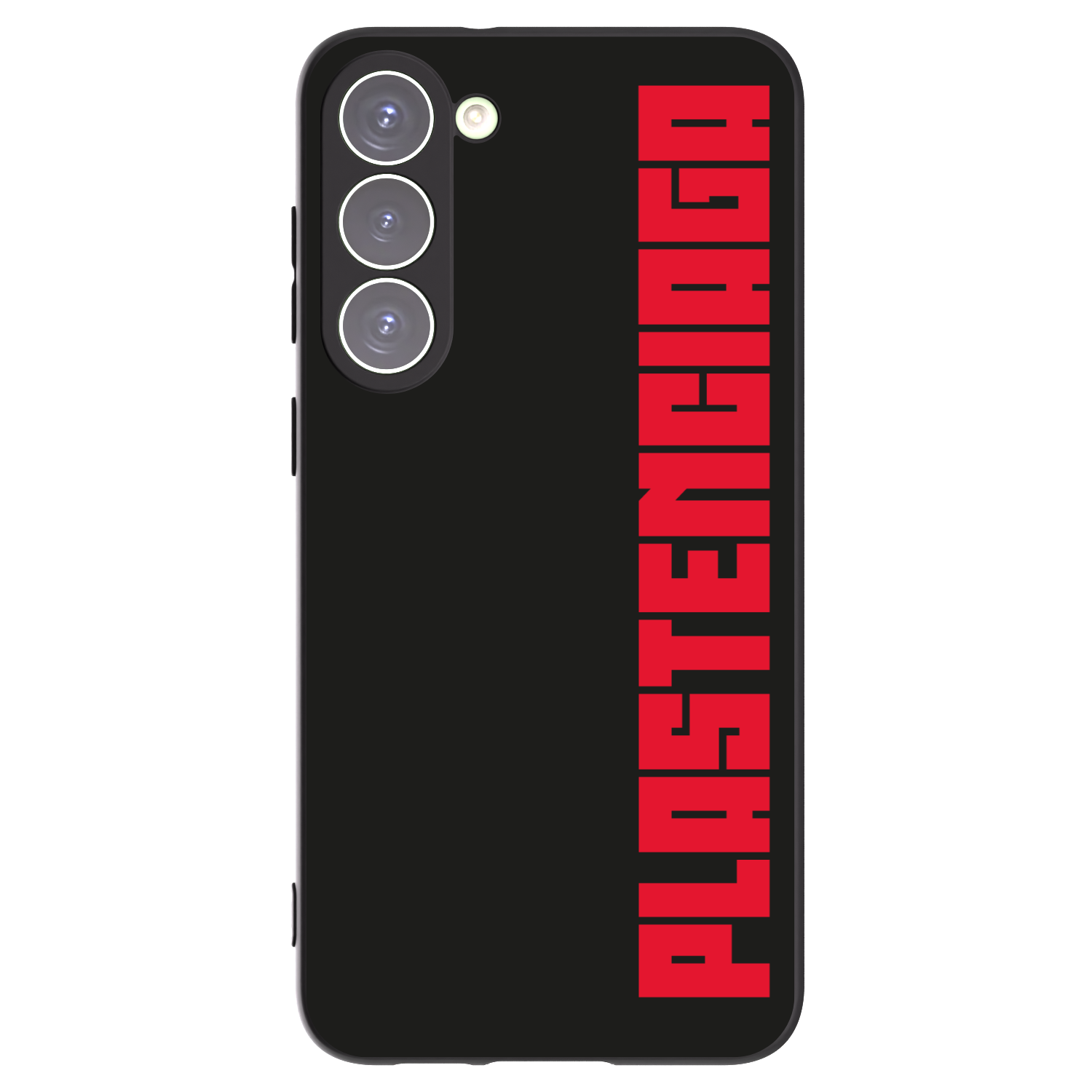 Picasee silikonski črni ovitek za Samsung Galaxy S23+ 5G - Plastenciaga