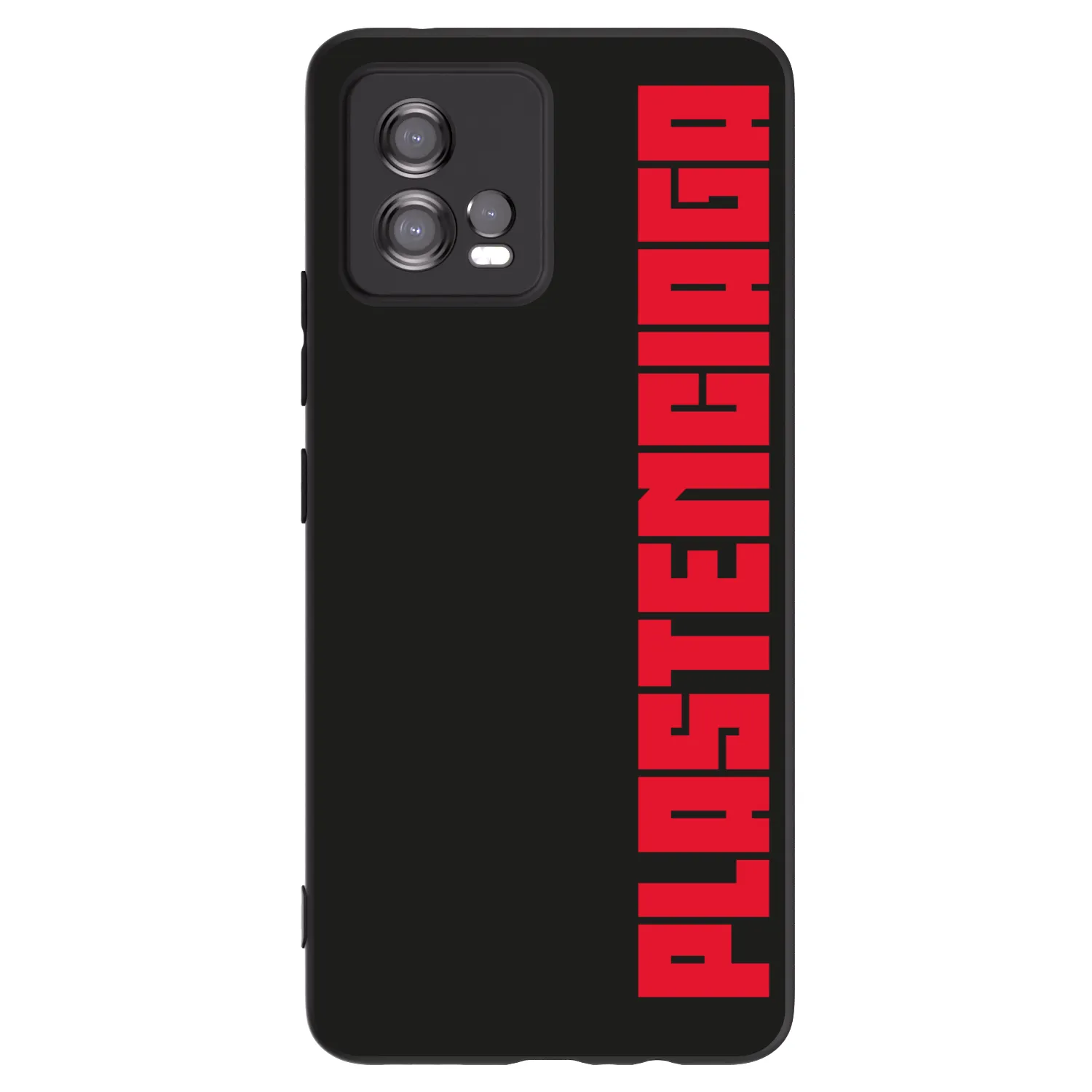 Picasee silikonski črni ovitek za Motorola Moto G72 - Plastenciaga