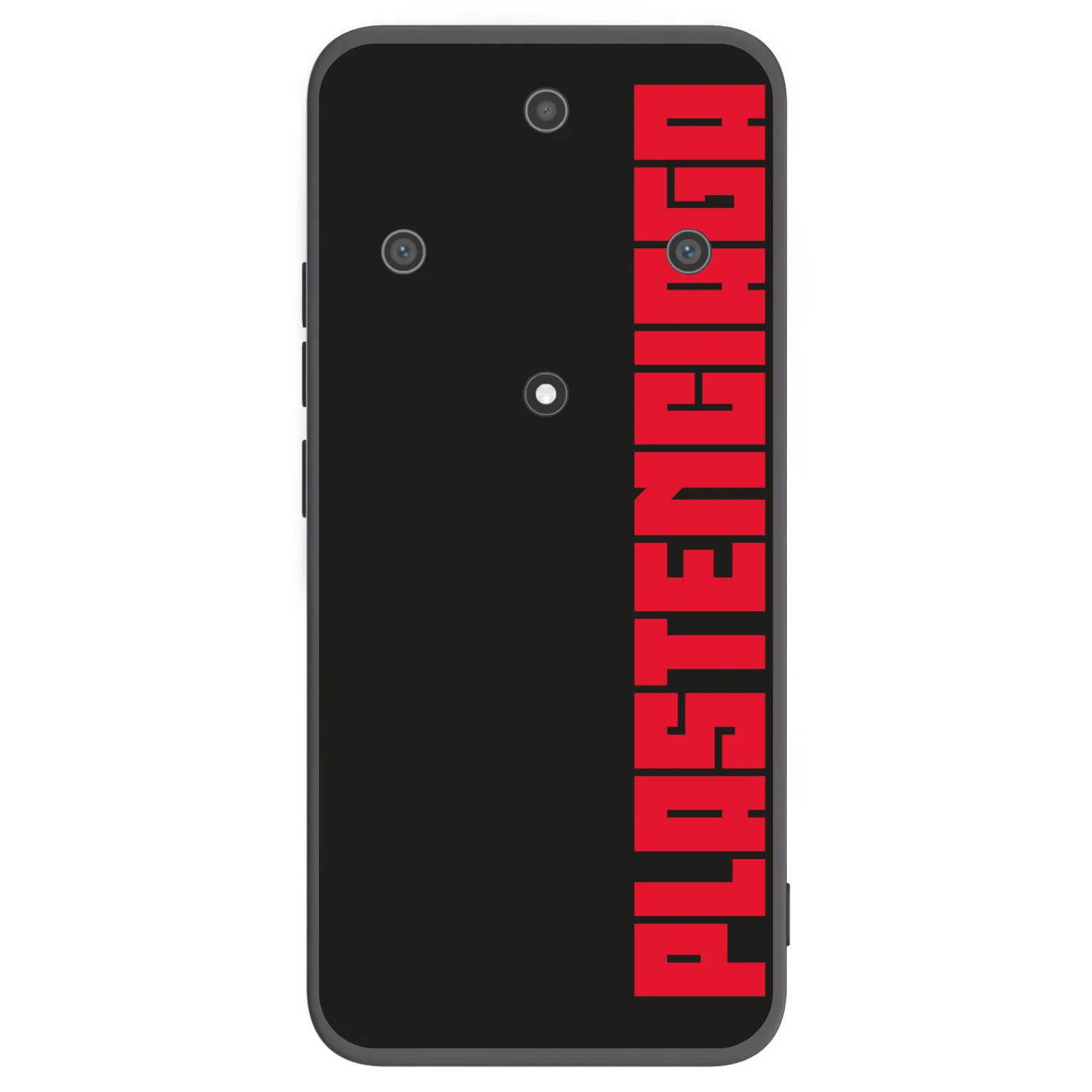 Picasee silikonski črni ovitek za Honor Magic5 Lite 5G - Plastenciaga