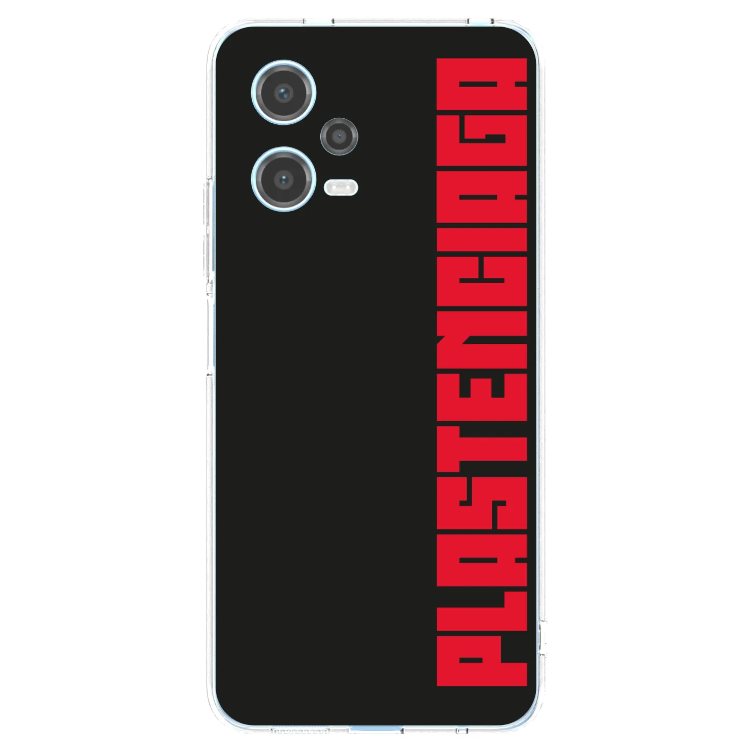 Picasee silikonski prozorni ovitek za Xiaomi Redmi Note 12 5G - Plastenciaga