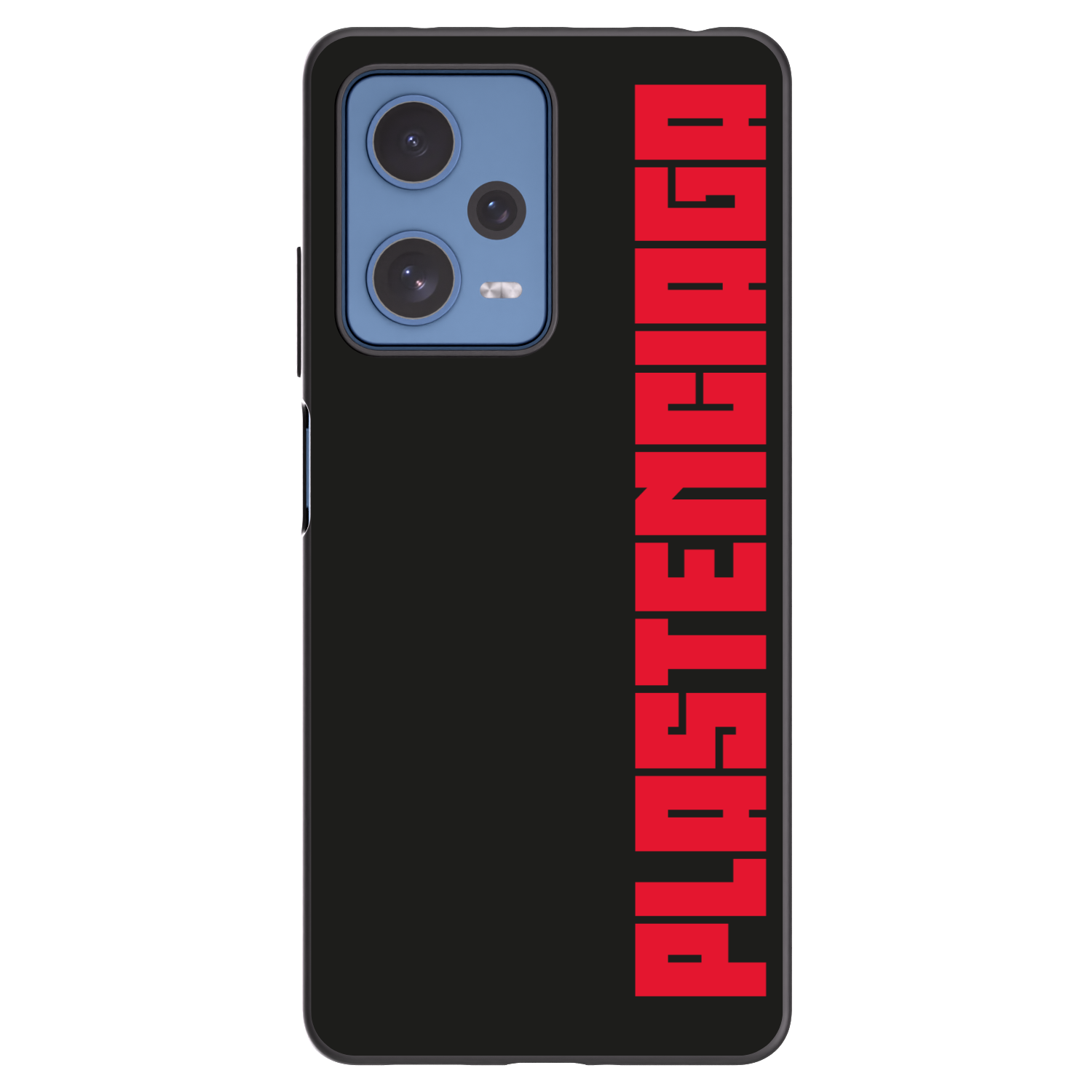 Picasee silikonski črni ovitek za Xiaomi Redmi Note 12 Pro 5G - Plastenciaga