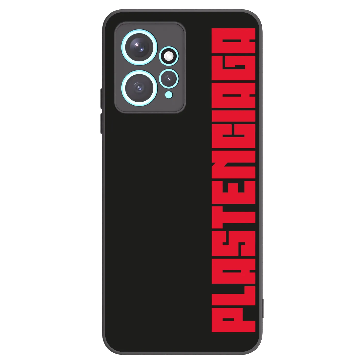 Picasee silikonski črni ovitek za Xiaomi Redmi Note 12 4G - Plastenciaga