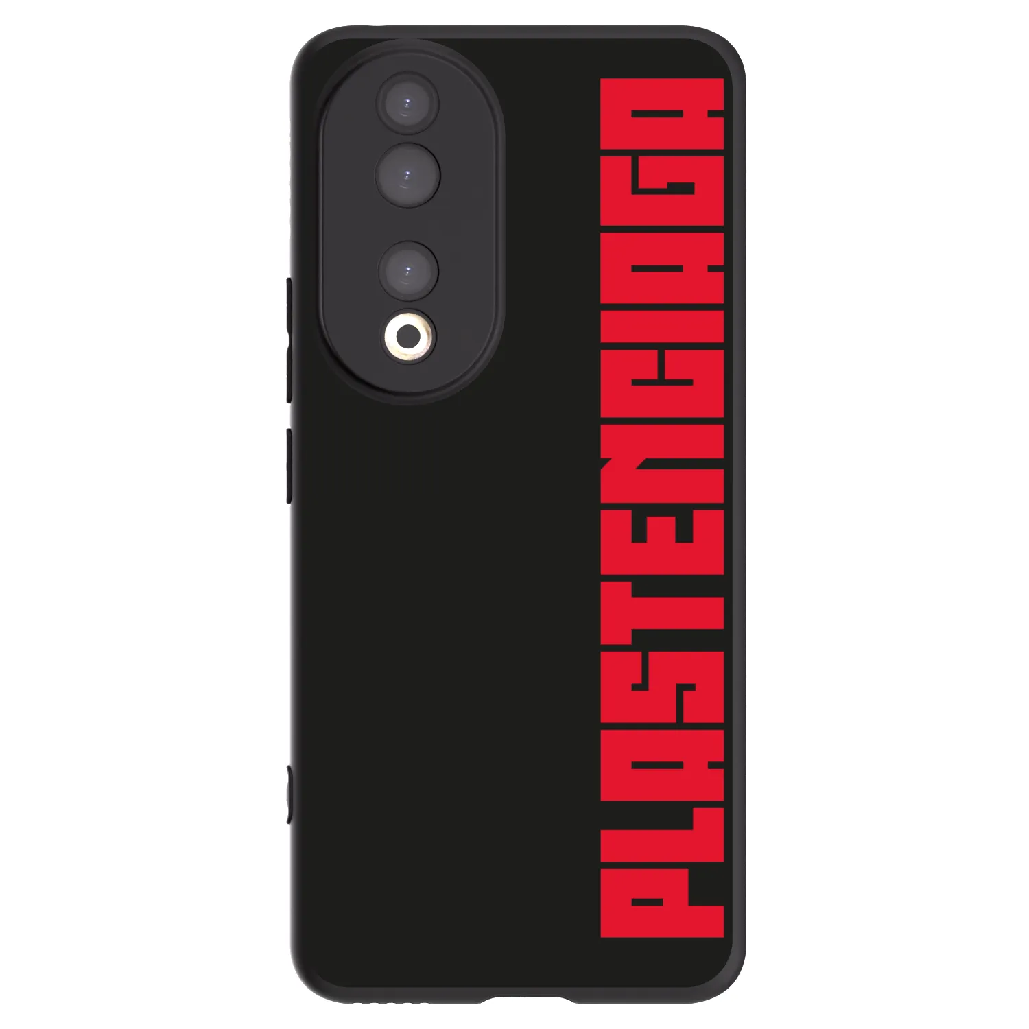 Picasee silikonski črni ovitek za Honor 90 5G - Plastenciaga