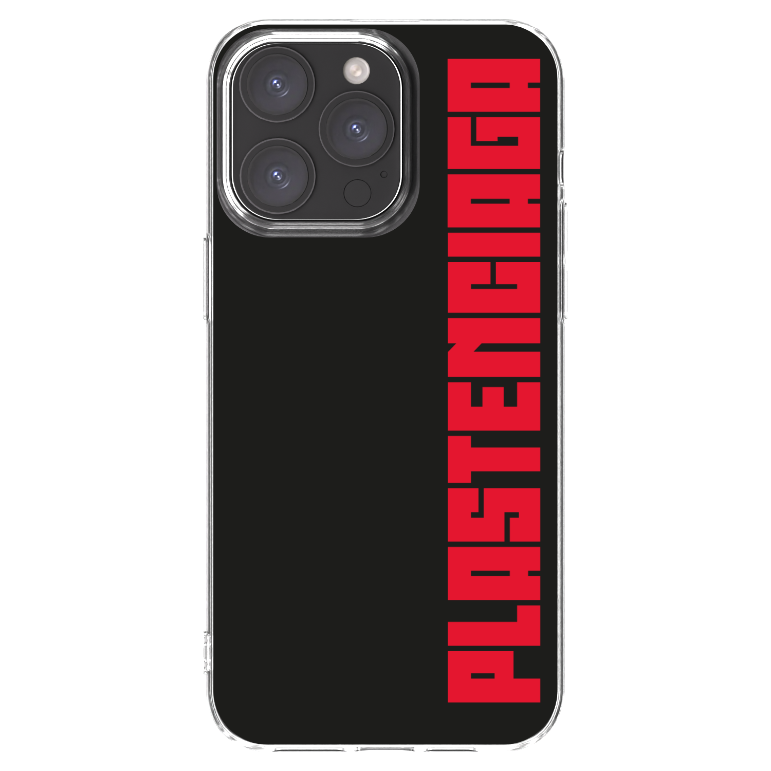 Picasee silikonski prozorni ovitek za Apple iPhone 15 Pro Max - Plastenciaga