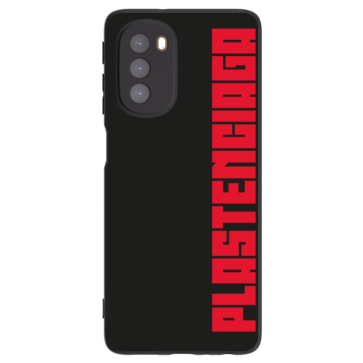 Picasee silikonski črni ovitek za Motorola Moto G51 - Plastenciaga