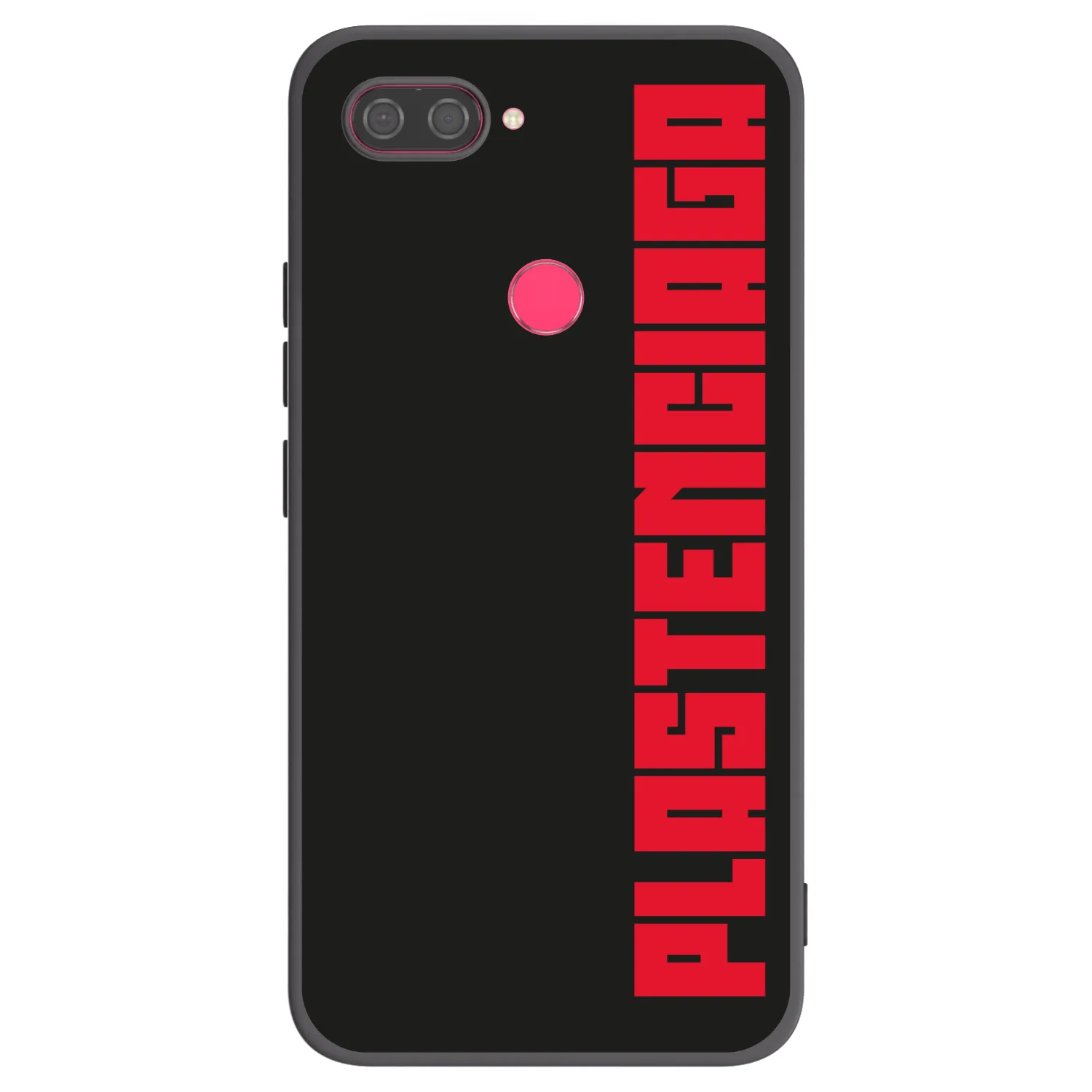Picasee silikonski črni ovitek za Xiaomi Mi 8 Lite - Plastenciaga