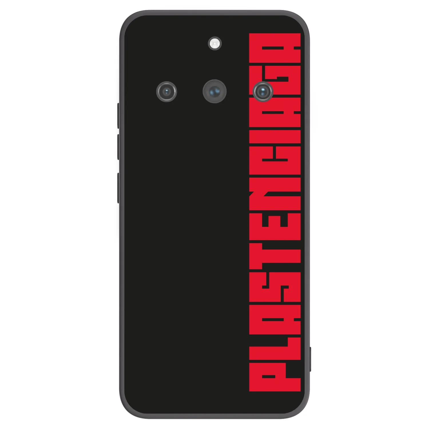 Picasee silikonski črni ovitek za Realme 11 Pro+ - Plastenciaga