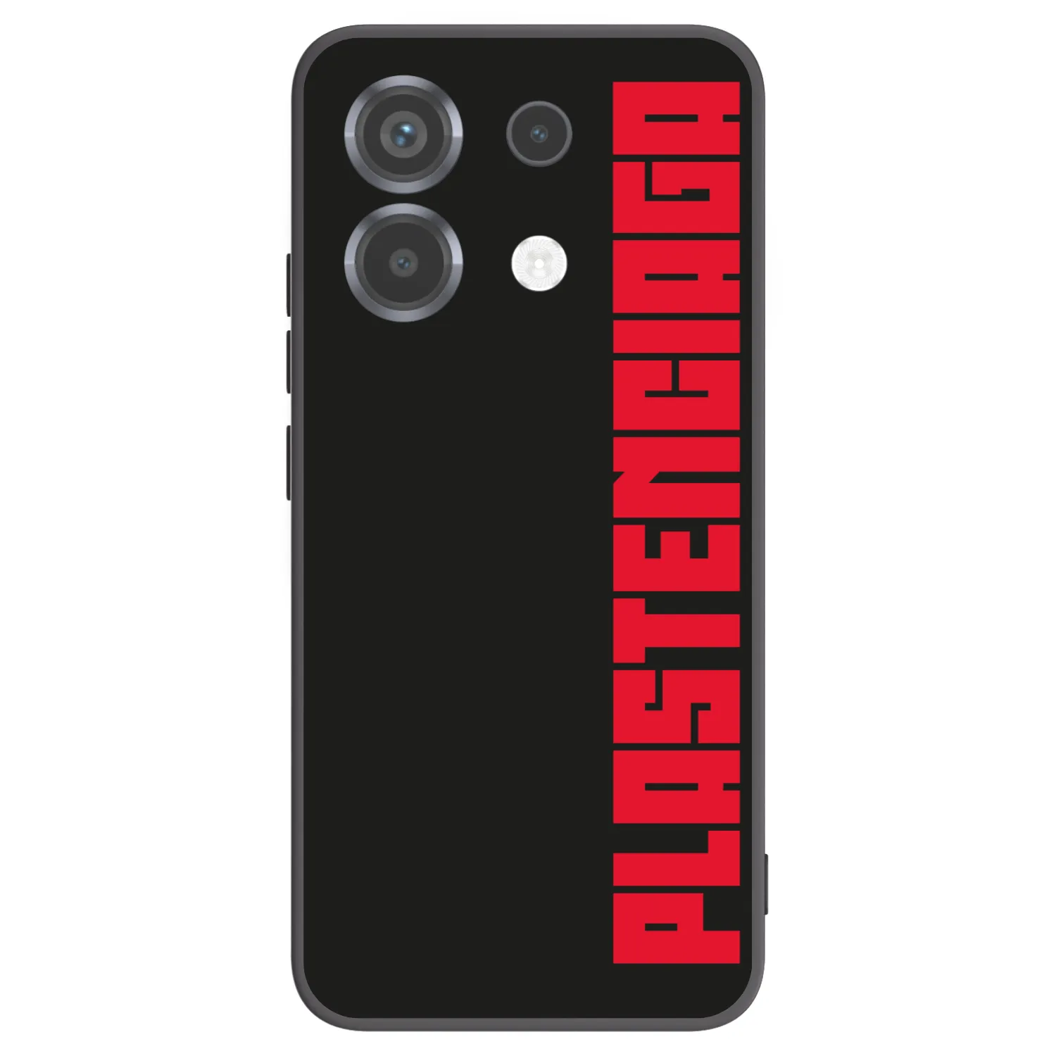 Picasee silikonski črni ovitek za Xiaomi Poco X6 - Plastenciaga