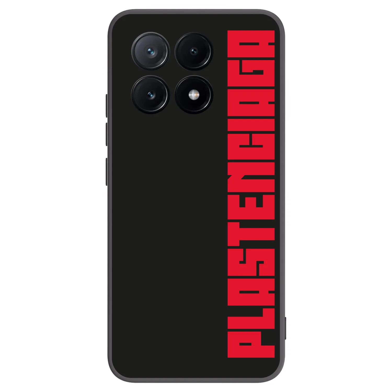 Picasee silikonski črni ovitek za Xiaomi Poco X6 Pro - Plastenciaga