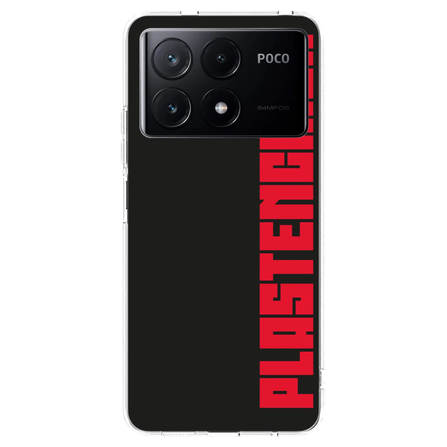 Picasee silikonski prozorni ovitek za Xiaomi Poco X6 Pro - Plastenciaga