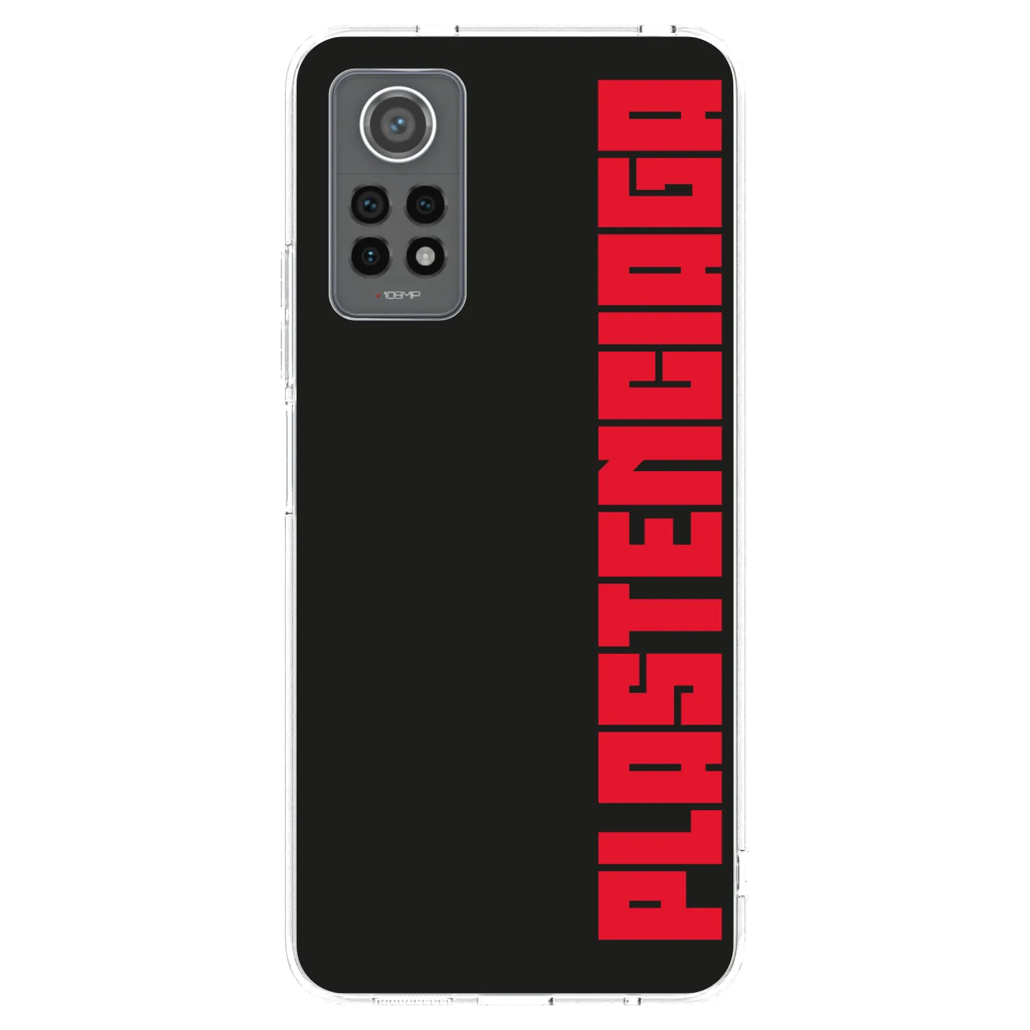 Picasee silikonski prozorni ovitek za Xiaomi Redmi Note 12 Pro 4G - Plastenciaga