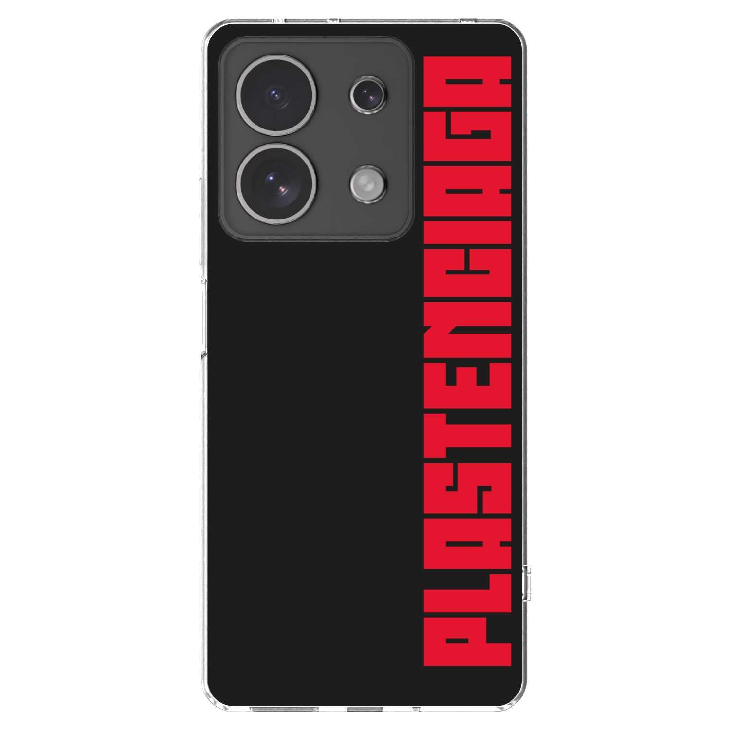 Picasee silikonski prozorni ovitek za Xiaomi Redmi Note 13 4G - Plastenciaga
