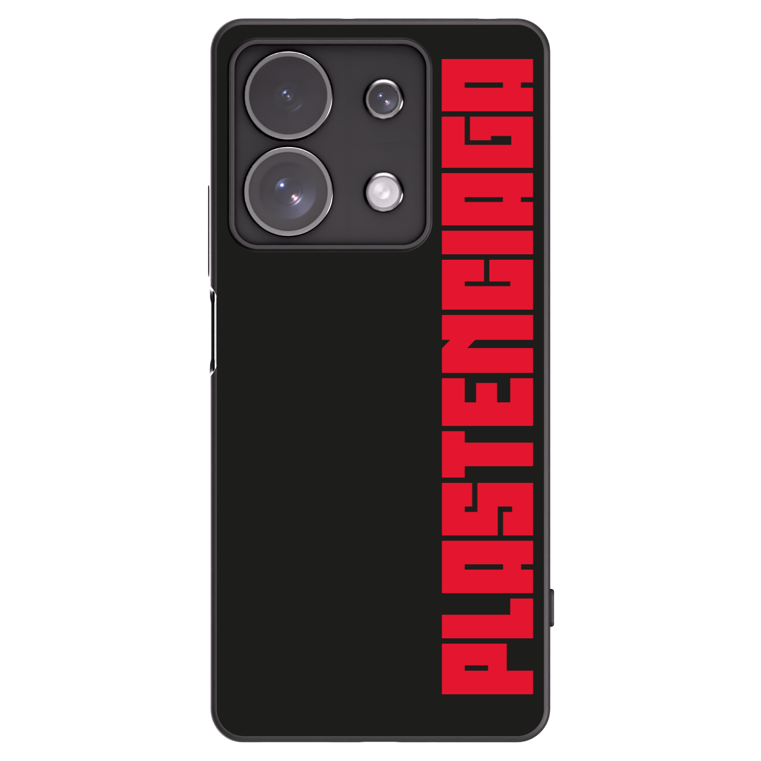 Picasee silikonski črni ovitek za Xiaomi Redmi Note 13 Pro 4G - Plastenciaga