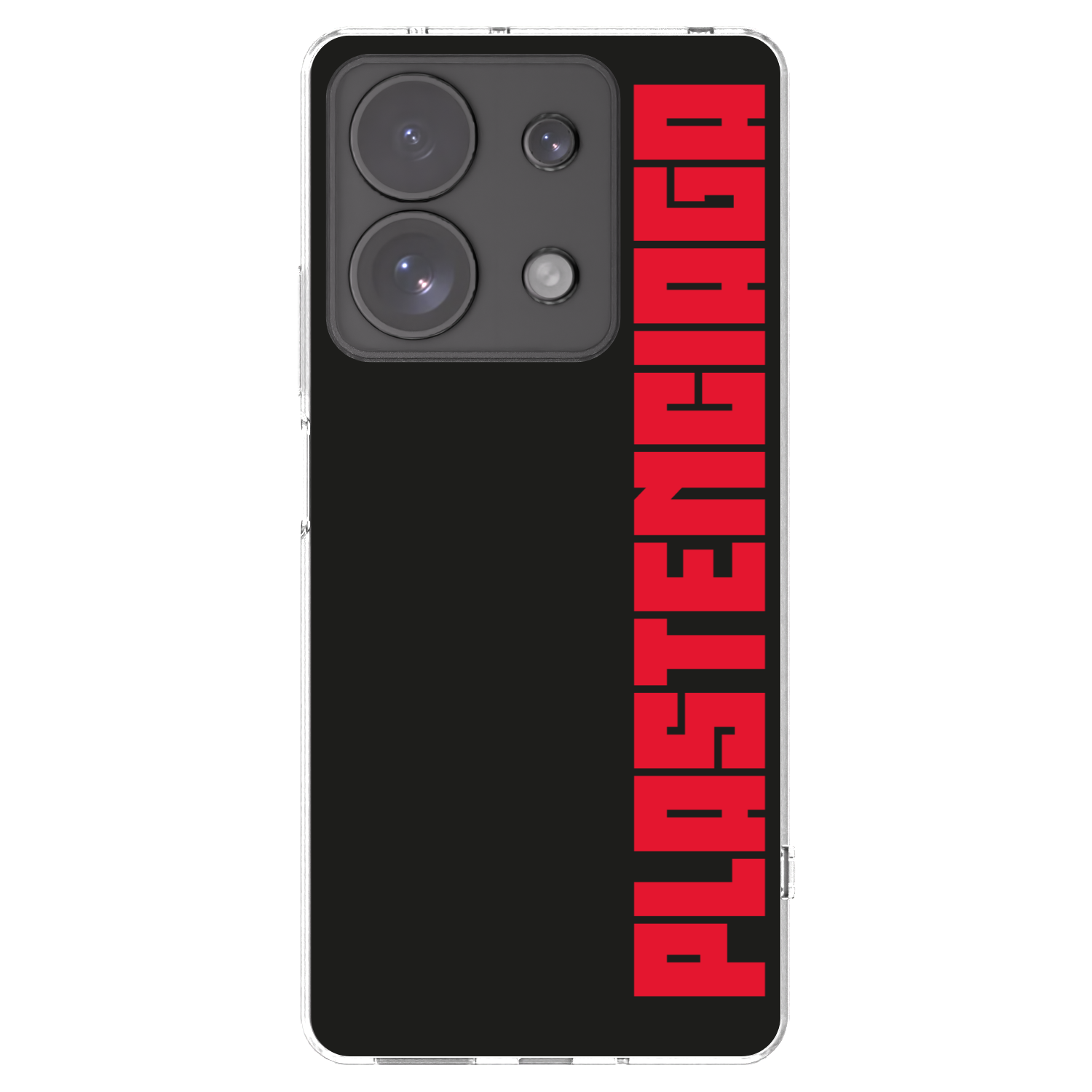 Picasee silikonski prozorni ovitek za Xiaomi Redmi Note 13 Pro 4G - Plastenciaga