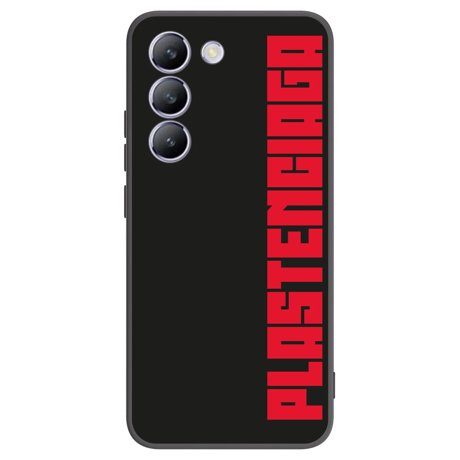 Picasee silikonski črni ovitek za Vivo V40 SE 5G - Plastenciaga