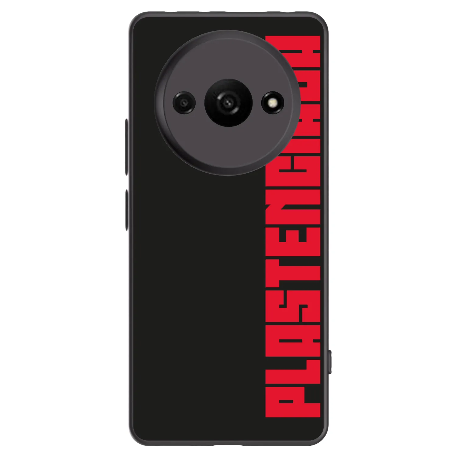 Picasee silikonski črni ovitek za Xiaomi Redmi A3 - Plastenciaga