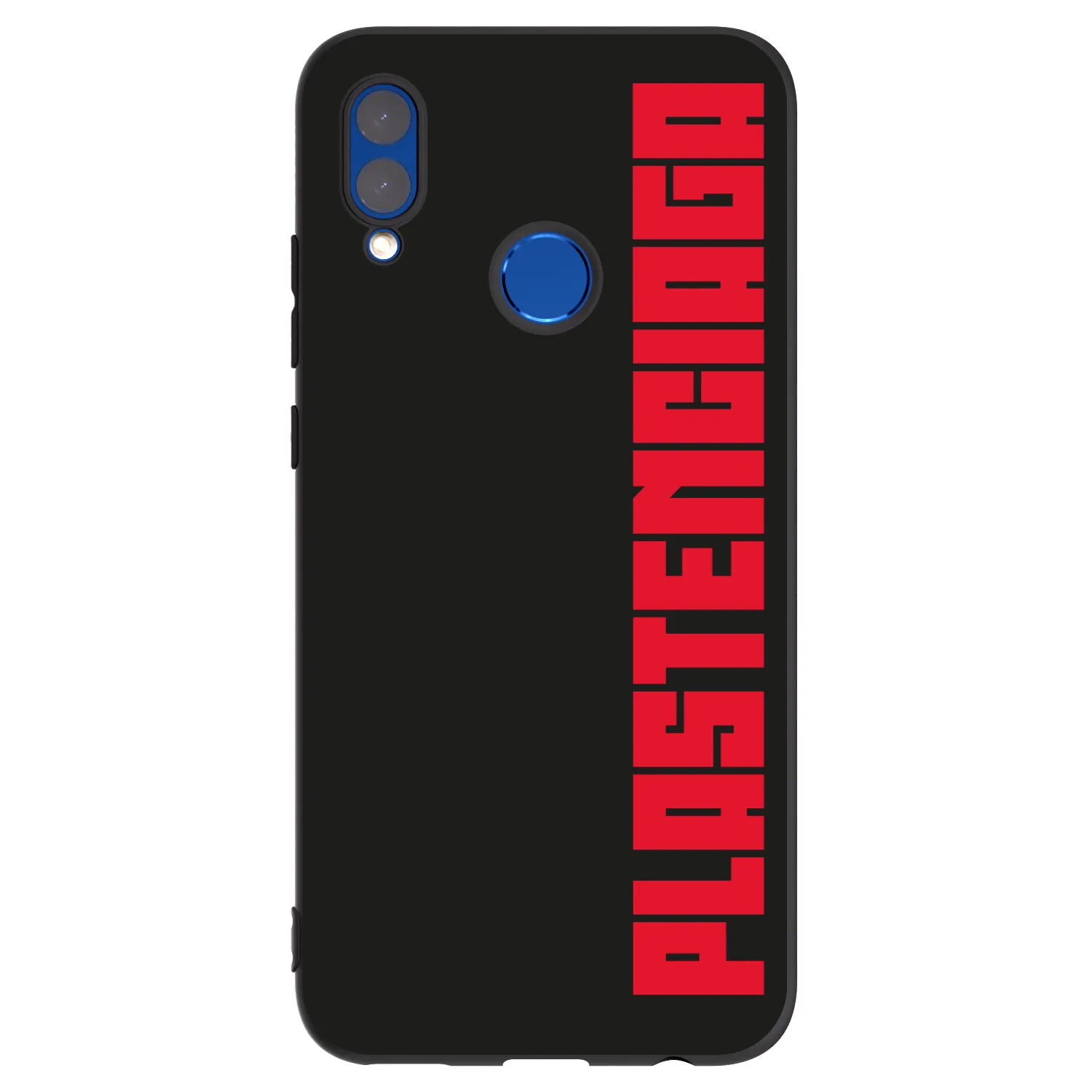 Picasee silikonski črni ovitek za Honor 10 Lite - Plastenciaga