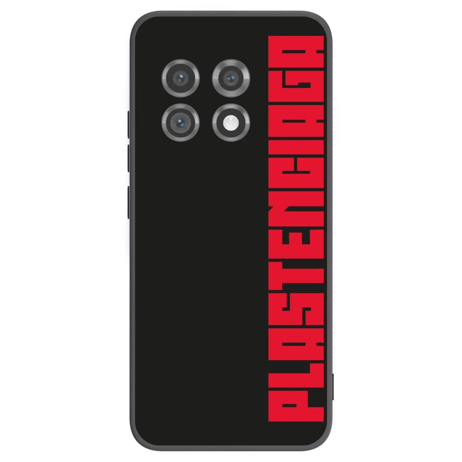 Picasee silikonski črni ovitek za OnePlus 11 5G - Plastenciaga