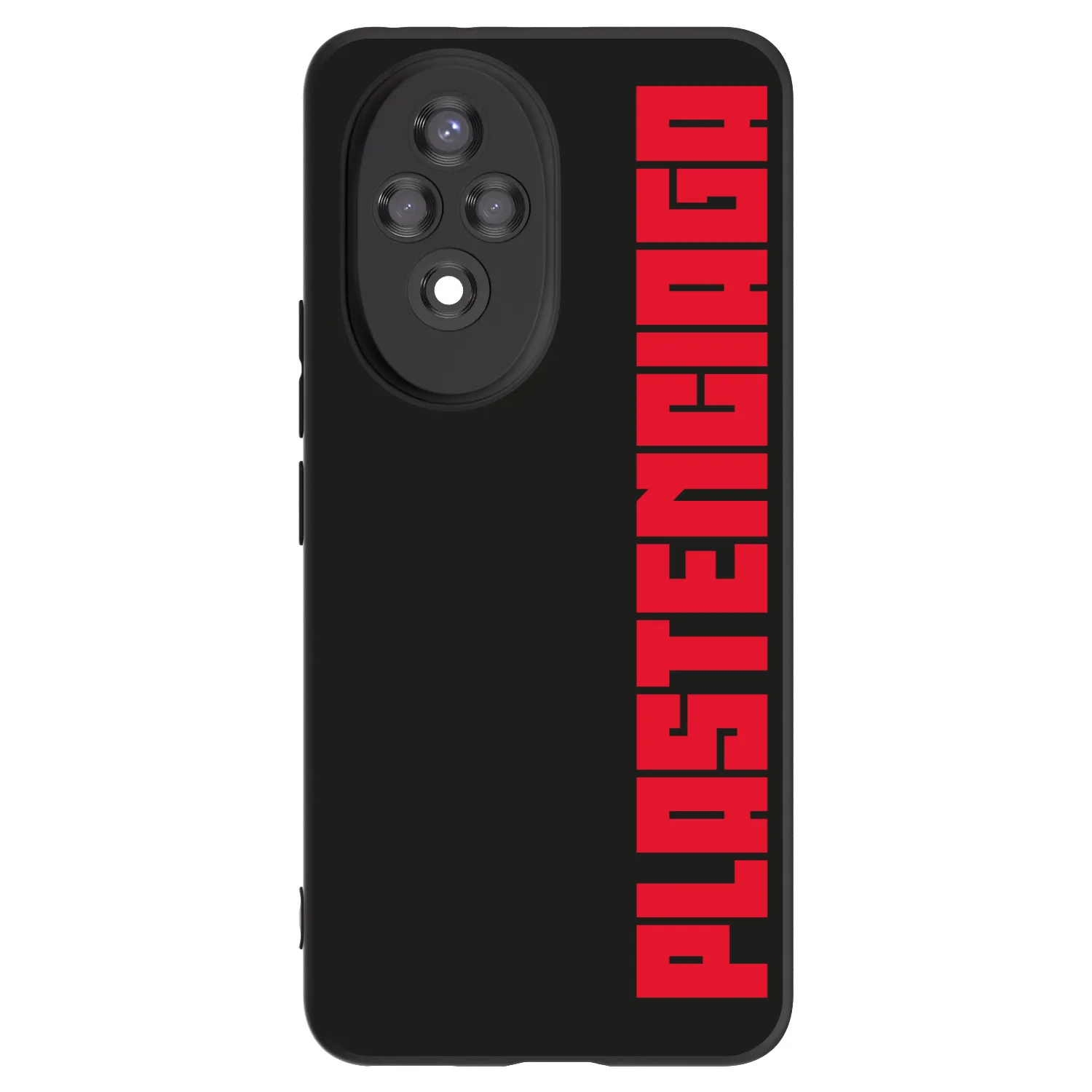 Picasee silikonski črni ovitek za Honor 200 Pro 5G - Plastenciaga