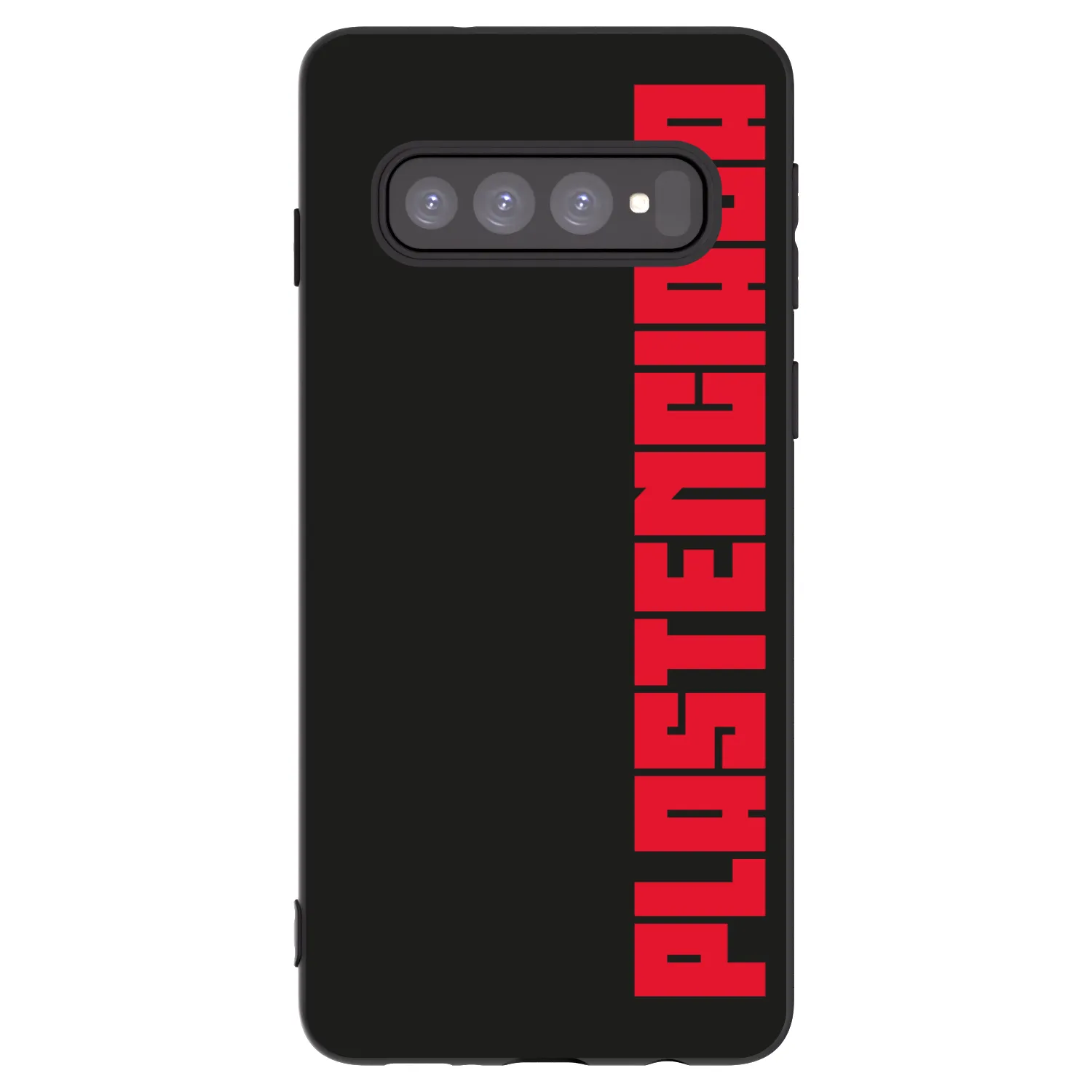 Picasee silikonski črni ovitek za Samsung Galaxy S10 G973 - Plastenciaga