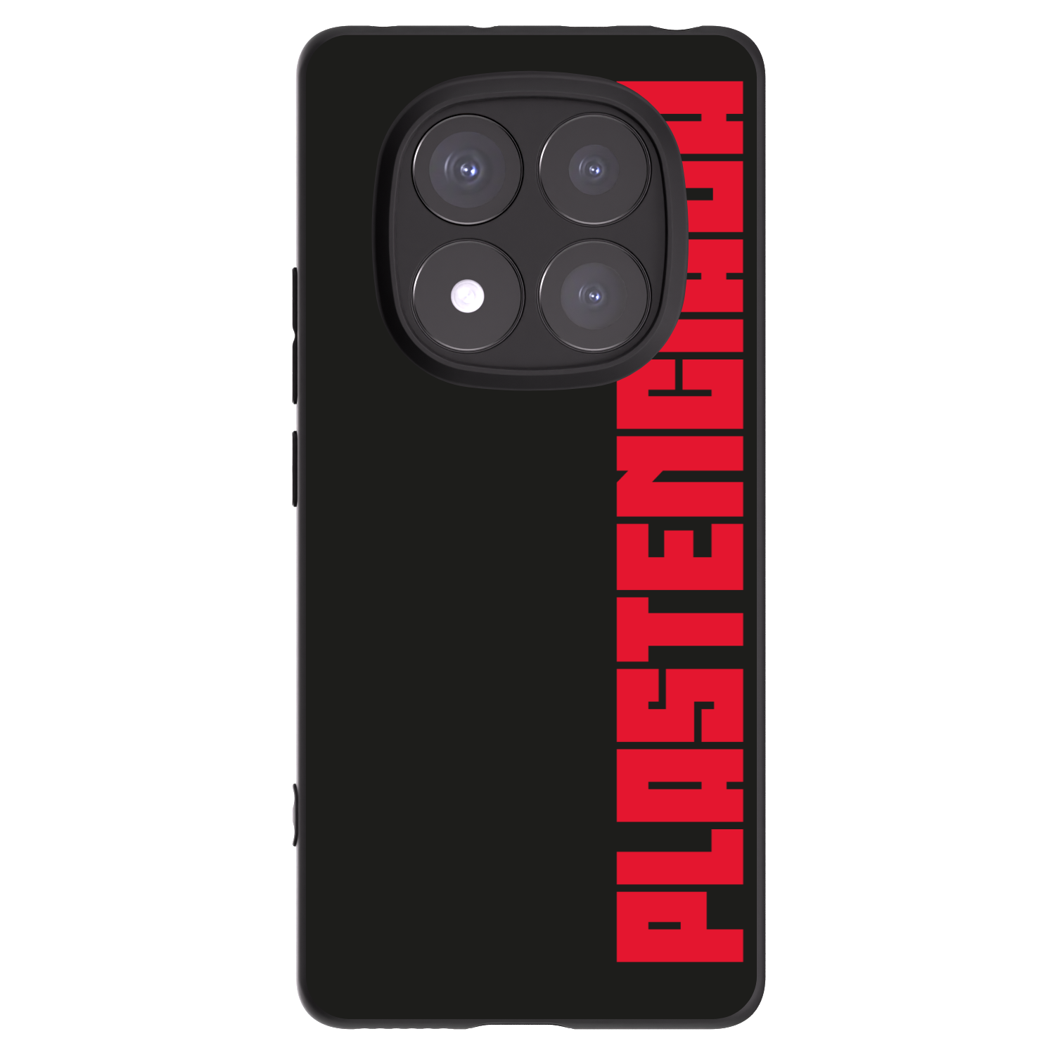 Picasee silikonski črni ovitek za Xiaomi Redmi Note 14 Pro 5G - Plastenciaga