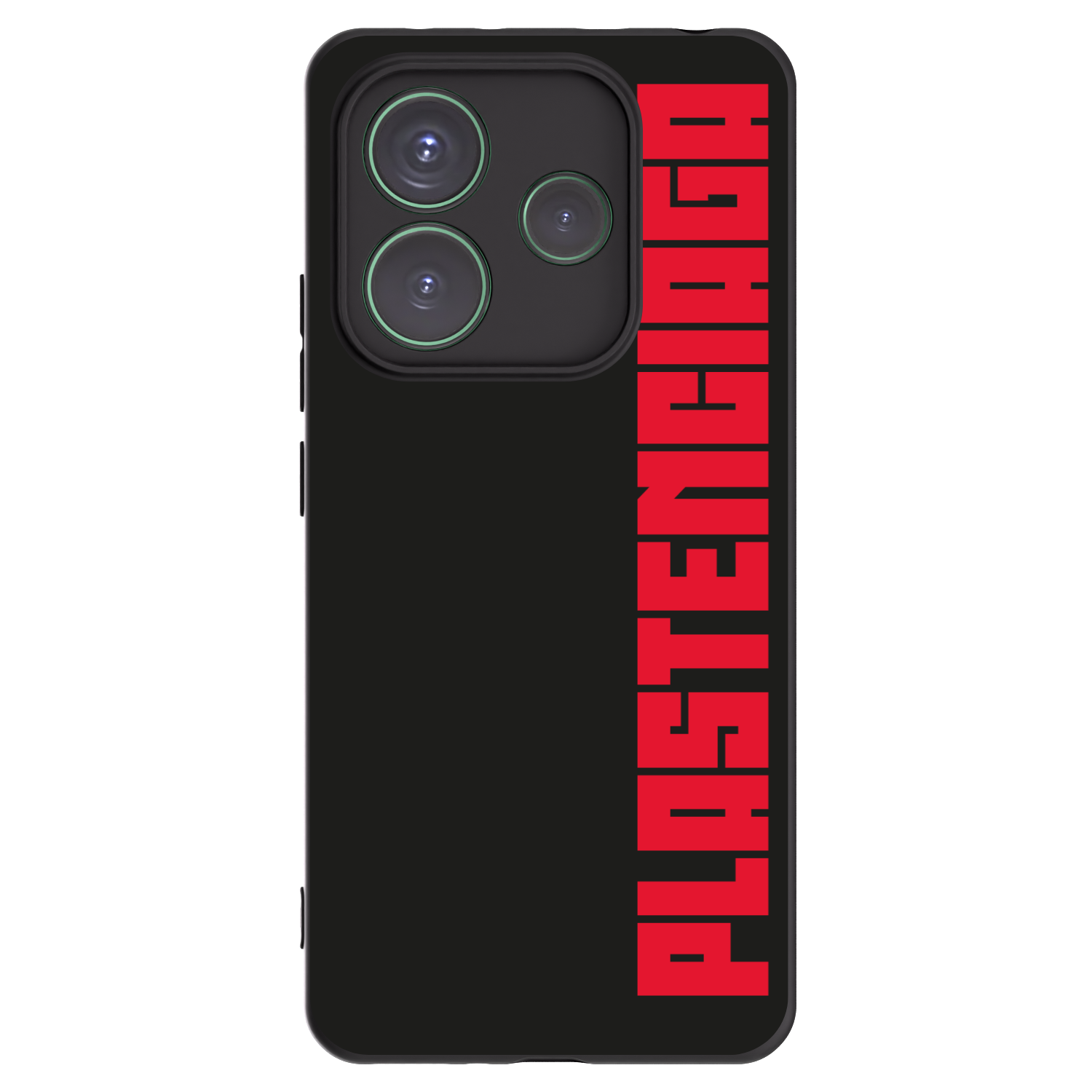 Picasee silikonski črni ovitek za Xiaomi Redmi Note 14 5G - Plastenciaga