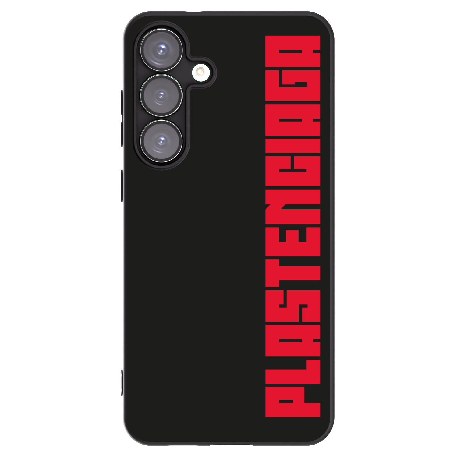 Picasee silikonski črni ovitek za Samsung Galaxy S25+ 5G - Plastenciaga