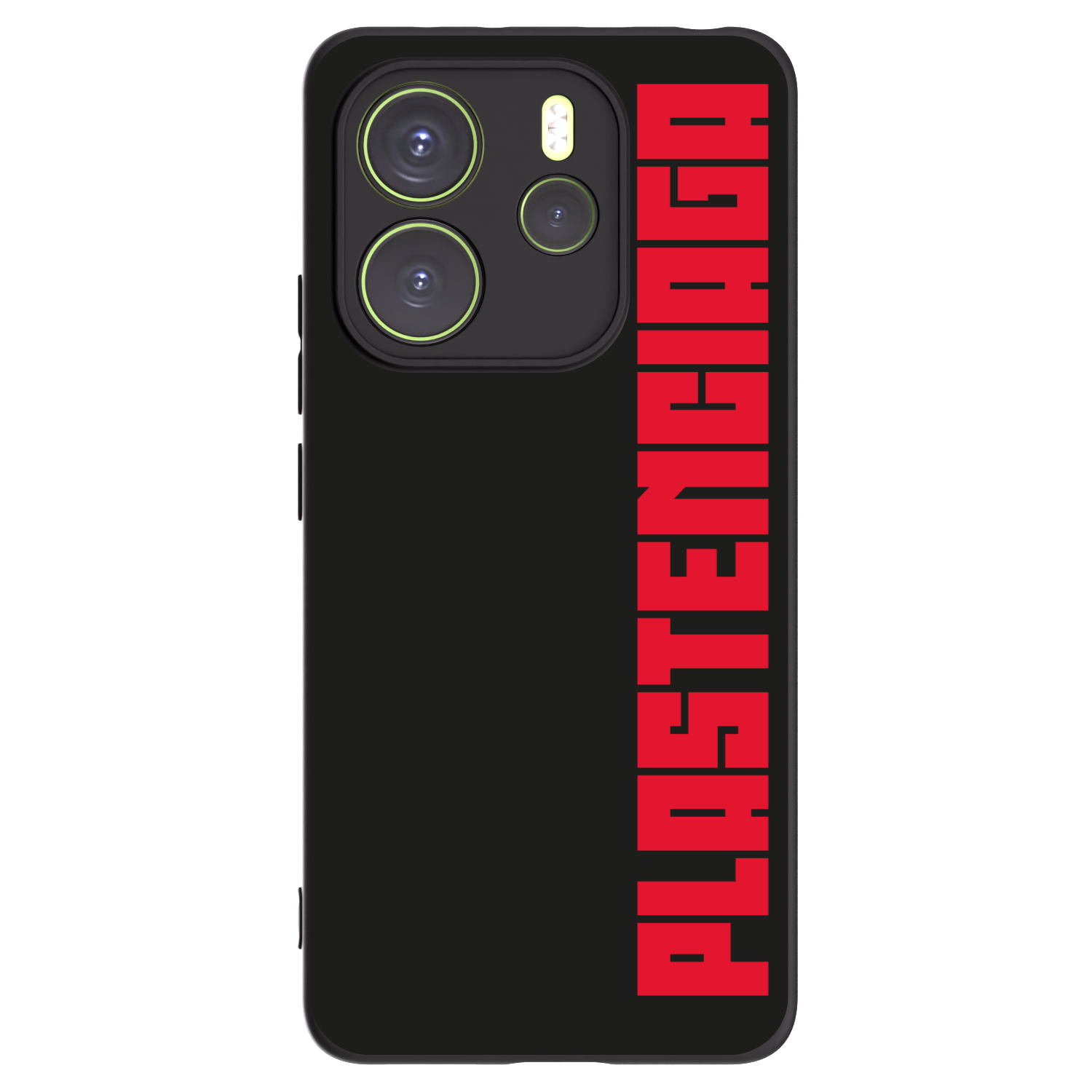 Picasee silikonski črni ovitek za Xiaomi Redmi Note 14 4G - Plastenciaga