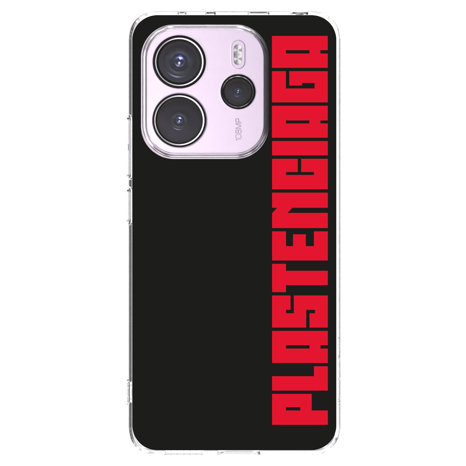 Picasee silikonski prozorni ovitek za Xiaomi Redmi Note 14 4G - Plastenciaga