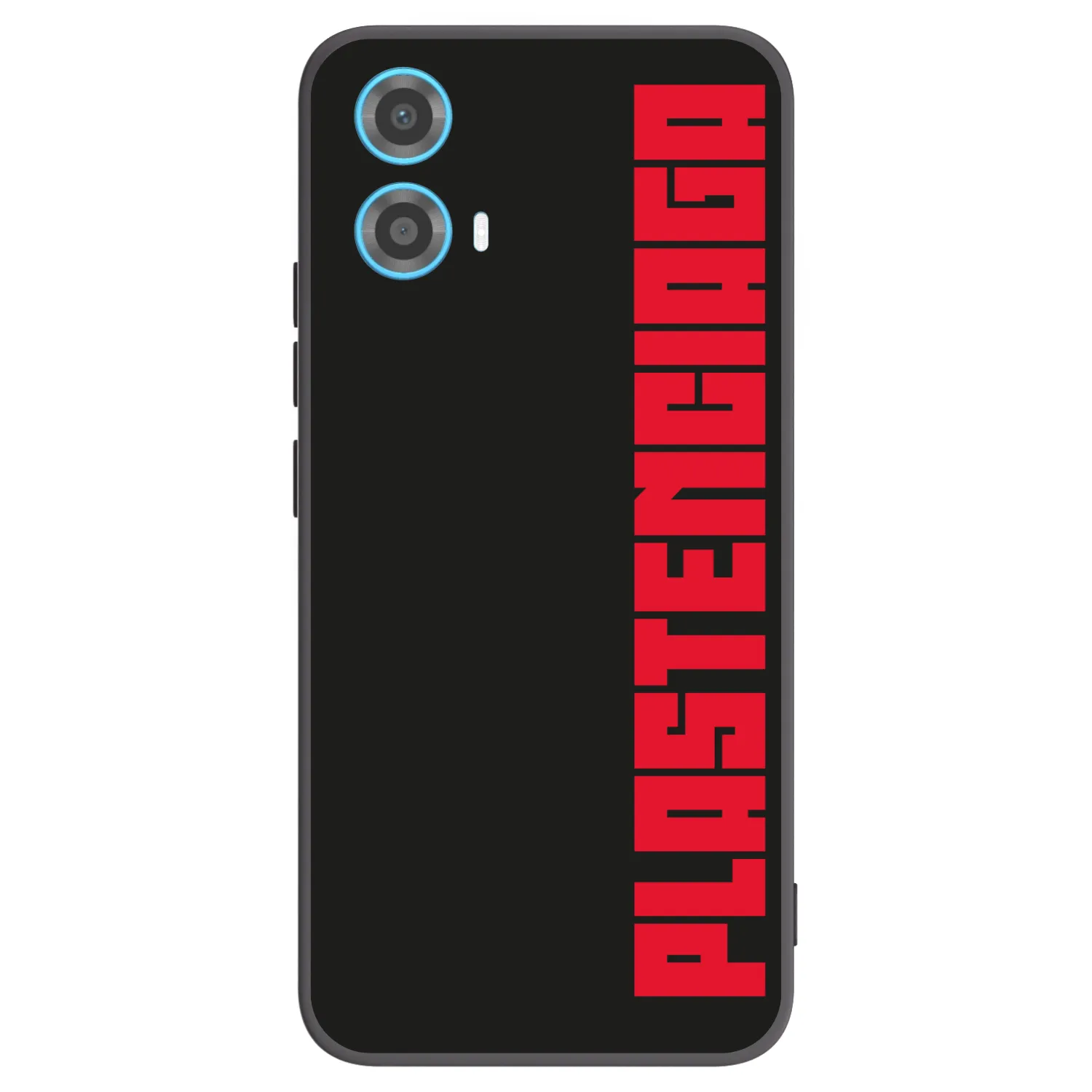 Picasee silikonski črni ovitek za Motorola Moto G34 5G - Plastenciaga