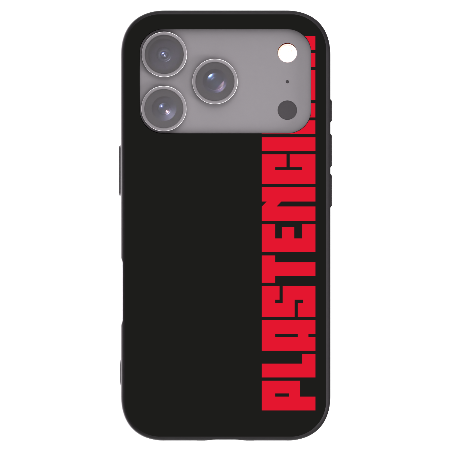 Picasee silikonski črni ovitek za Apple iPhone 17 Pro - Plastenciaga