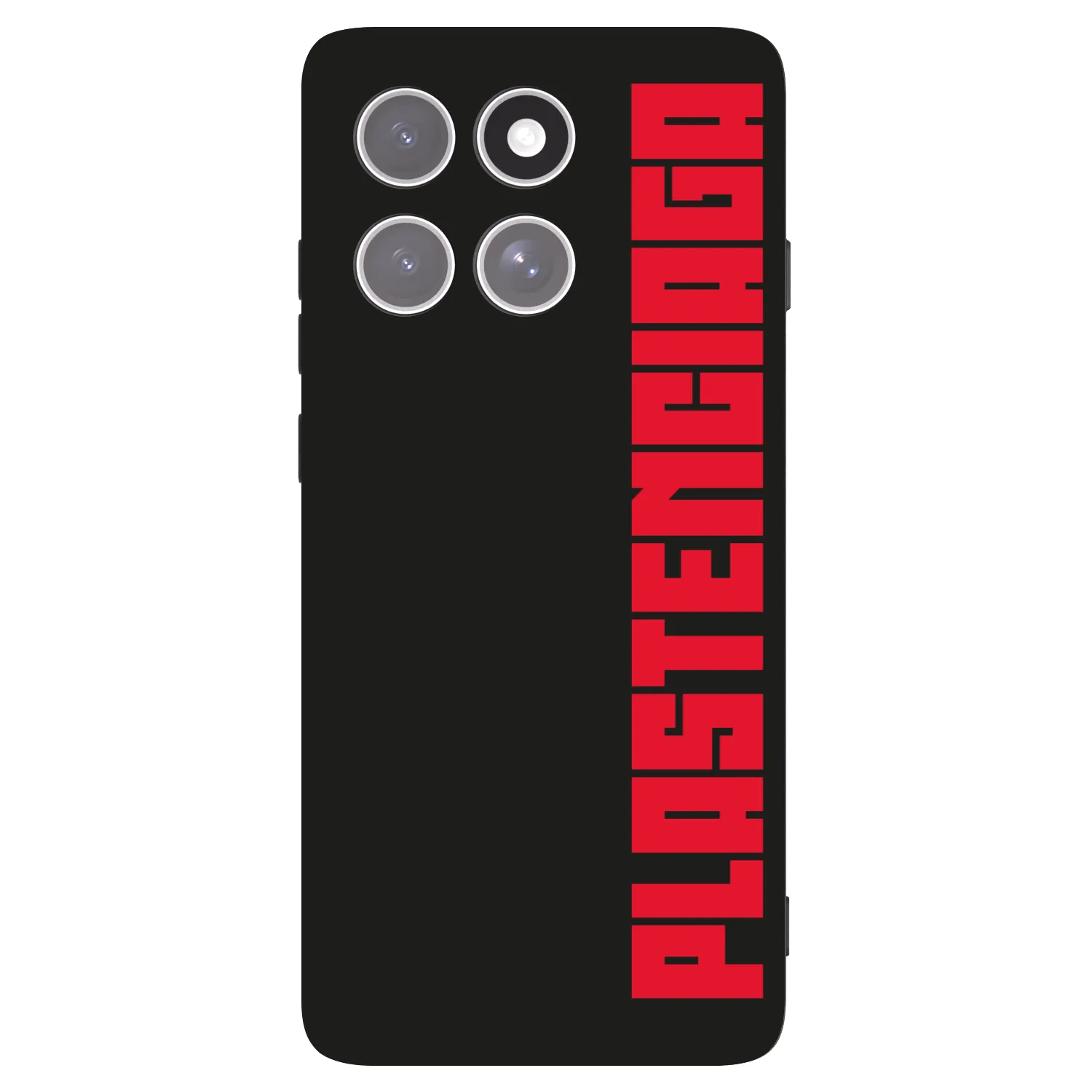 Picasee silikonski črni ovitek za Motorola Edge 60 Pro - Plastenciaga