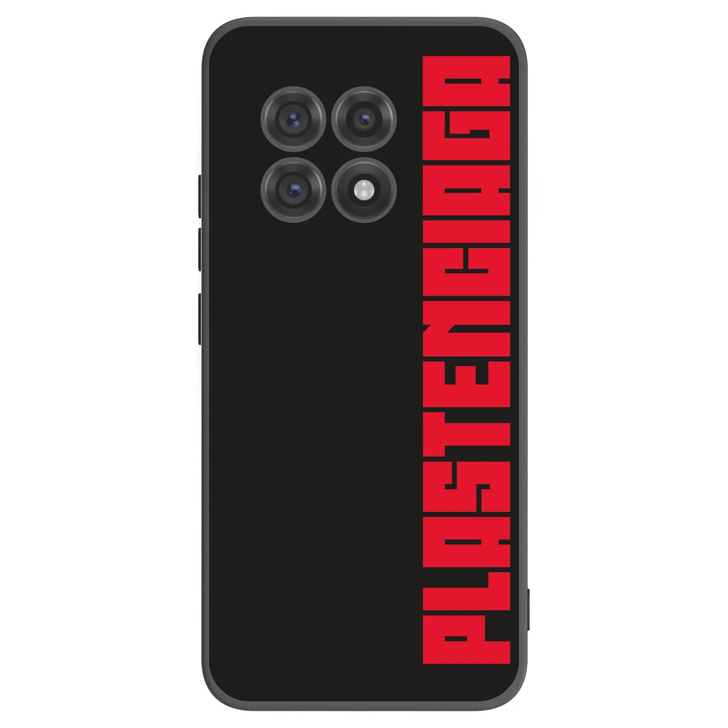 Picasee silikonski črni ovitek za OnePlus 13R 5G - Plastenciaga