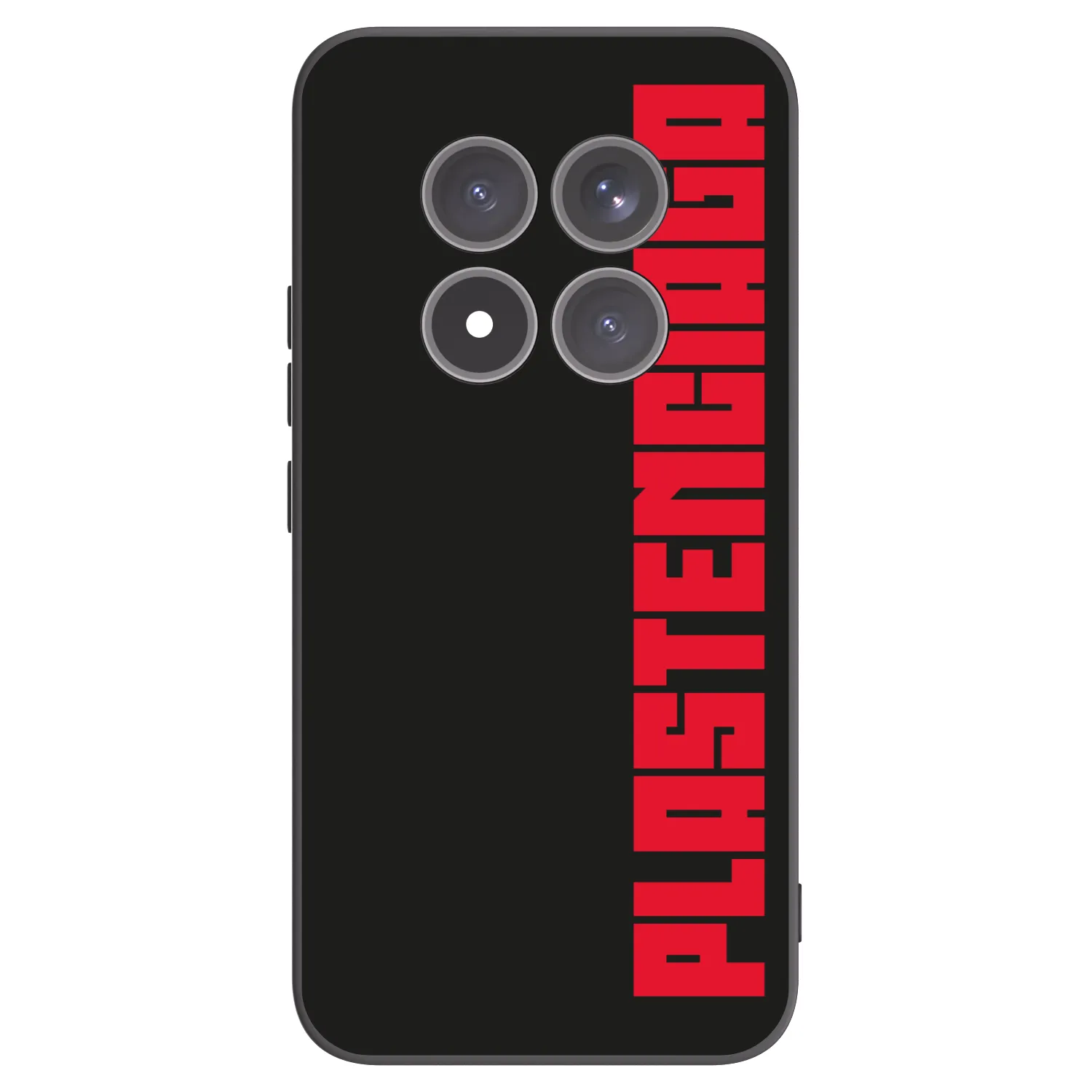 Picasee silikonski črni ovitek za Xiaomi Redmi Note 15 Pro+ - Plastenciaga