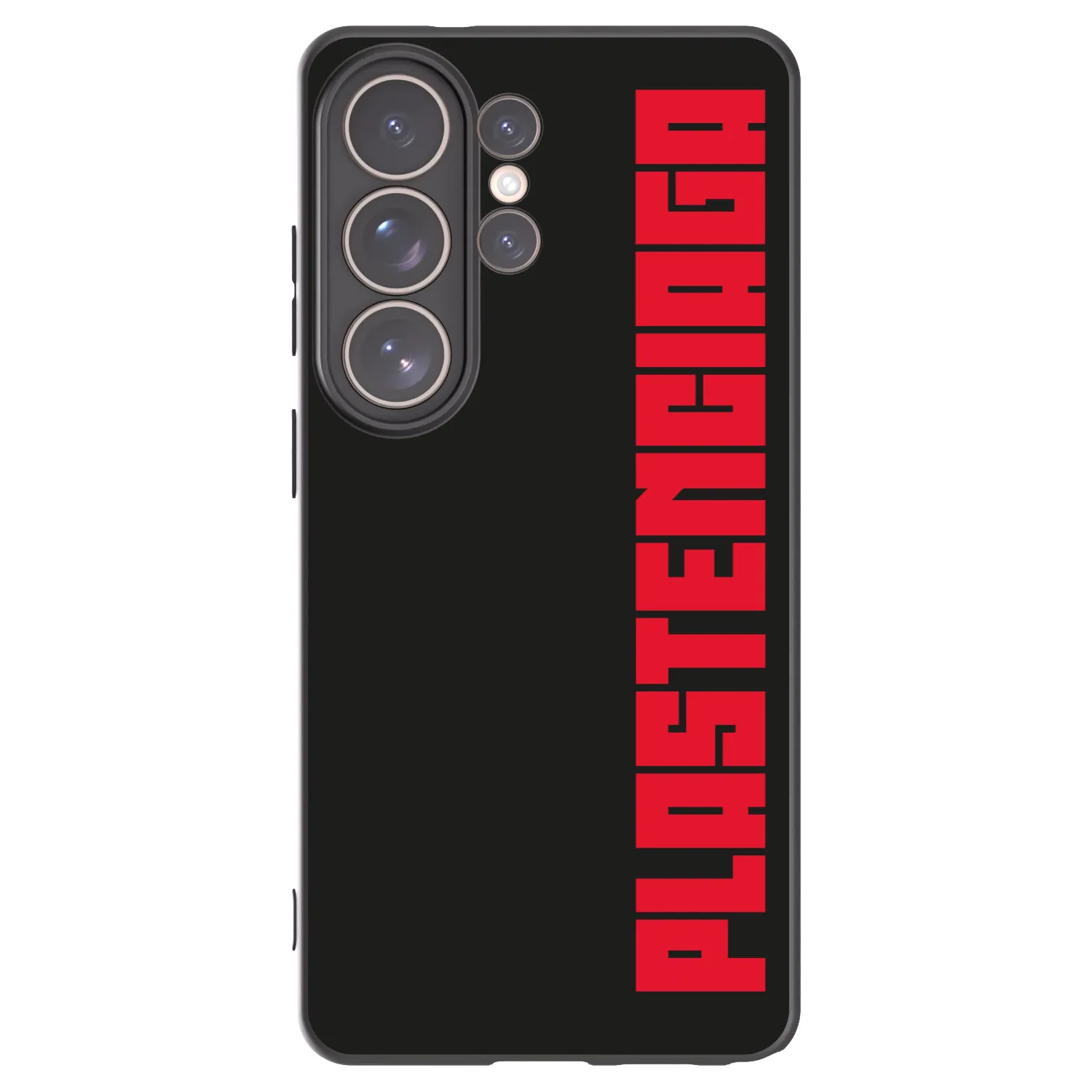 Picasee silikonski črni ovitek za Samsung Galaxy S26 Ultra - Plastenciaga