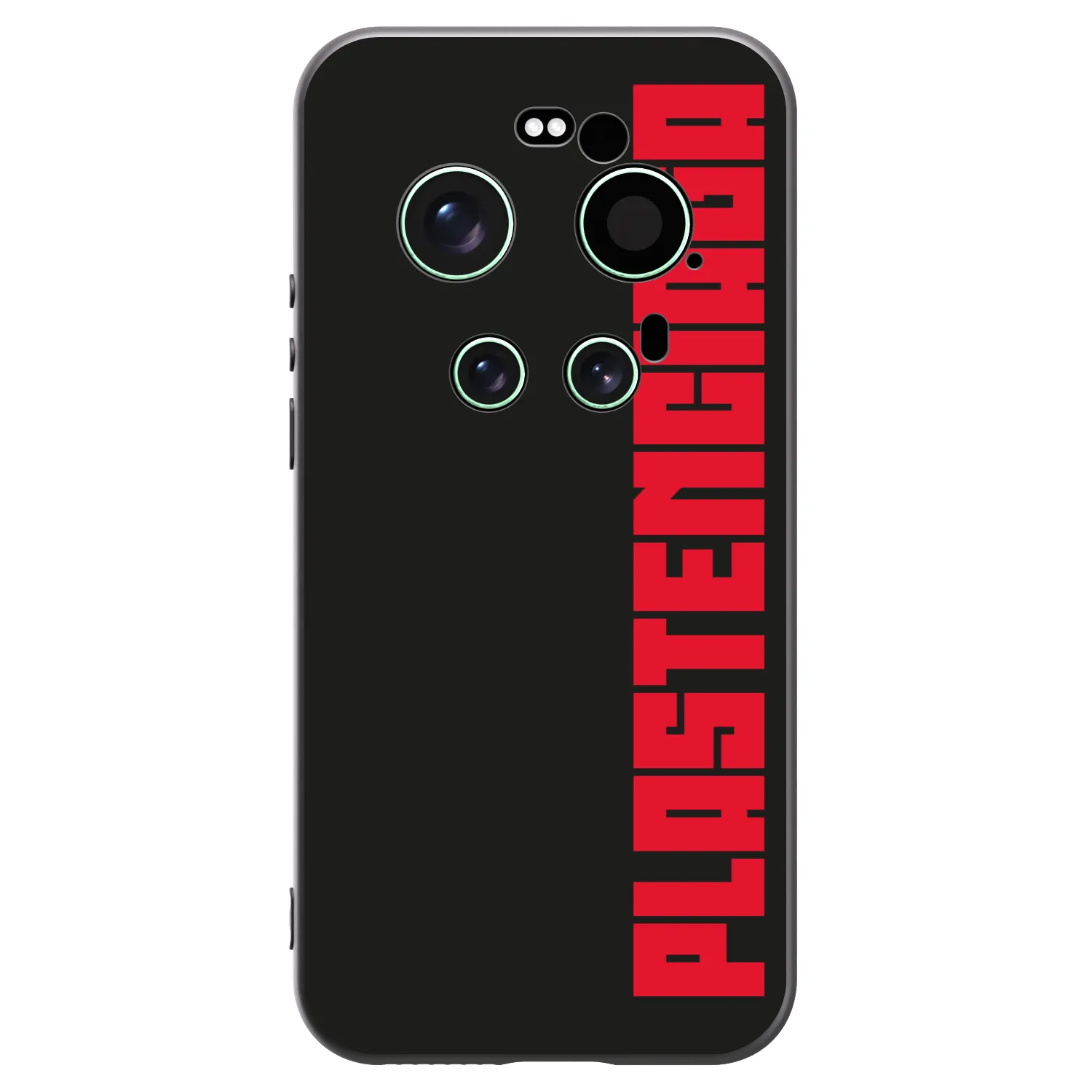 Picasee silikonski črni ovitek za Xiaomi 17 Ultra - Plastenciaga