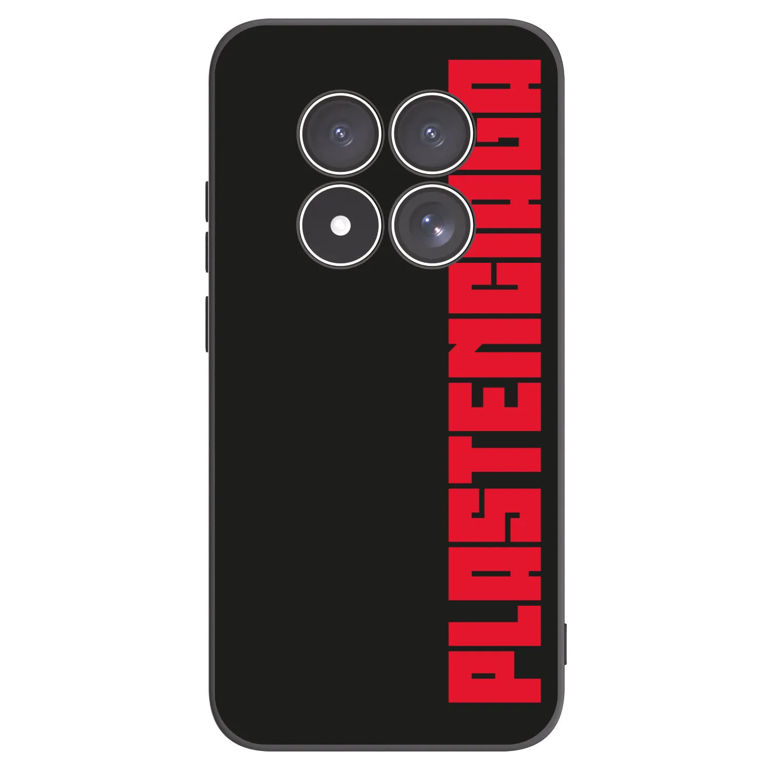 Picasee silikonski črni ovitek za Xiaomi Redmi Note 15 Pro 5G - Plastenciaga