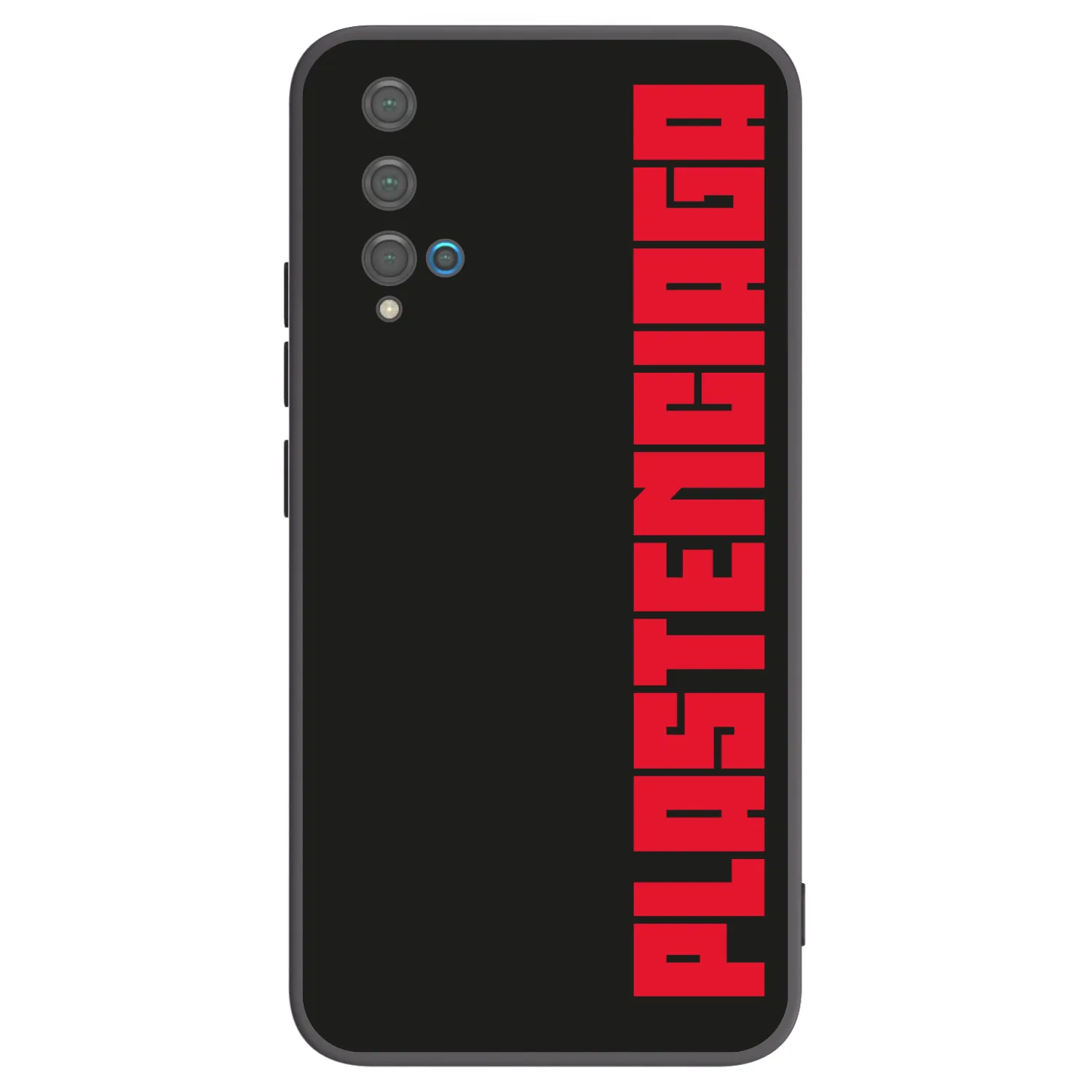 Picasee silikonski črni ovitek za Huawei Nova 5T - Plastenciaga