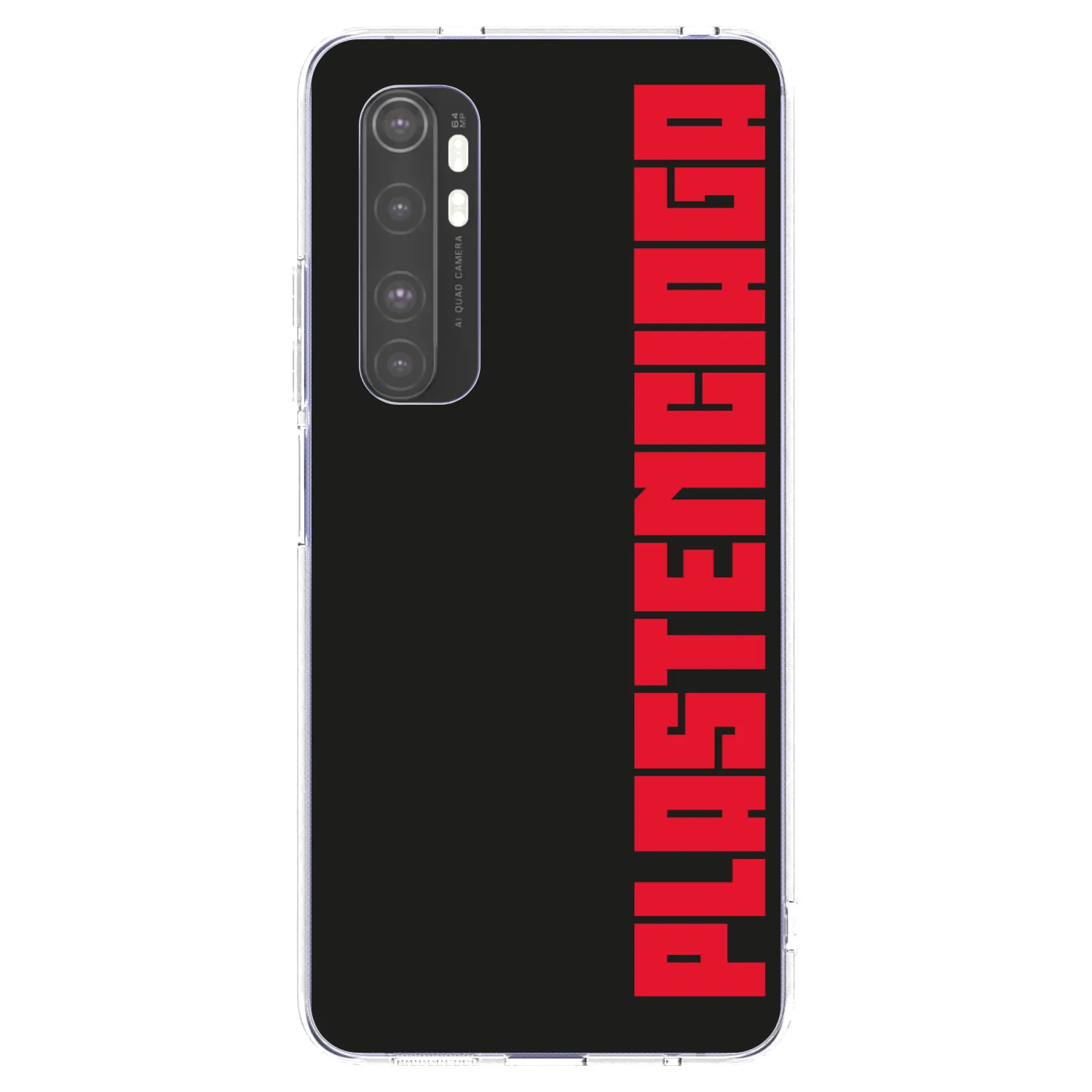 Picasee silikonski prozorni ovitek za Xiaomi Mi Note 10 Lite - Plastenciaga