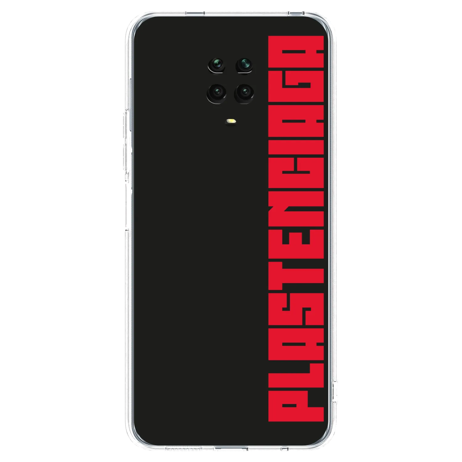 Picasee silikonski prozorni ovitek za Xiaomi Redmi Note 9S - Plastenciaga