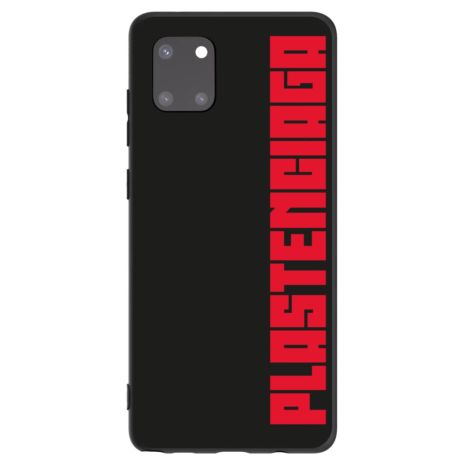 Picasee silikonski črni ovitek za Samsung Galaxy Note 10 Lite N770F - Plastenciaga