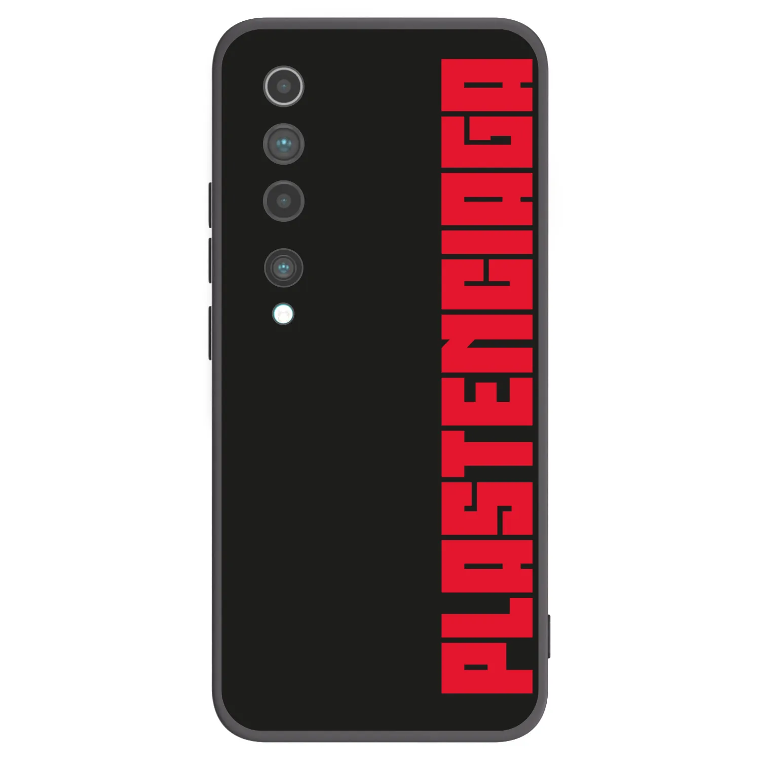 Picasee silikonski črni ovitek za Xiaomi Mi 10 - Plastenciaga