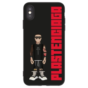 Picasee silikonski črni ovitek za Apple iPhone XS Max - Tomáš Rajchl