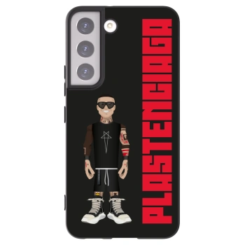 Picasee silikonski črni ovitek za Samsung Galaxy S22 5G - Tomáš Rajchl