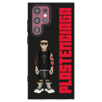 Picasee silikonski črni ovitek za Samsung Galaxy S22 Ultra 5G - Tomáš Rajchl