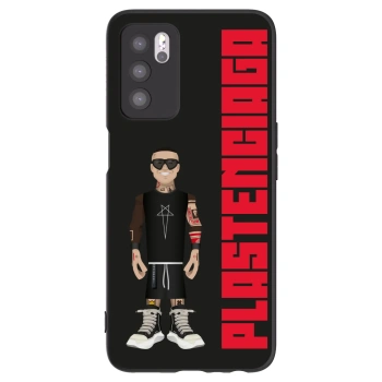 Picasee silikonski črni ovitek za OPPO A16 - Tomáš Rajchl