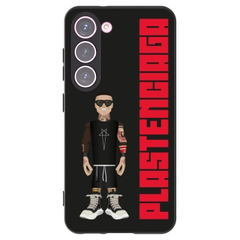 Picasee silikonski črni ovitek za Samsung Galaxy S23 5G - Tomáš Rajchl